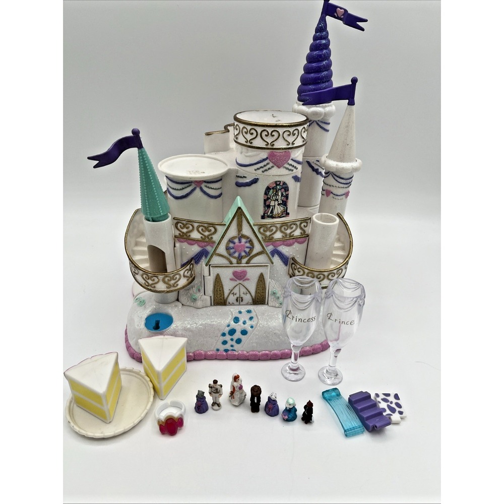 Trendmasters 1996 Starcastle Wedding Cake Castle Playset INCOMPLETE works
